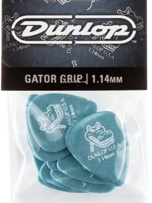 Letzte Stücke | Dunlop Plektrum Gator Grip 1.14 mm Player‘s Pack 12 Stck.