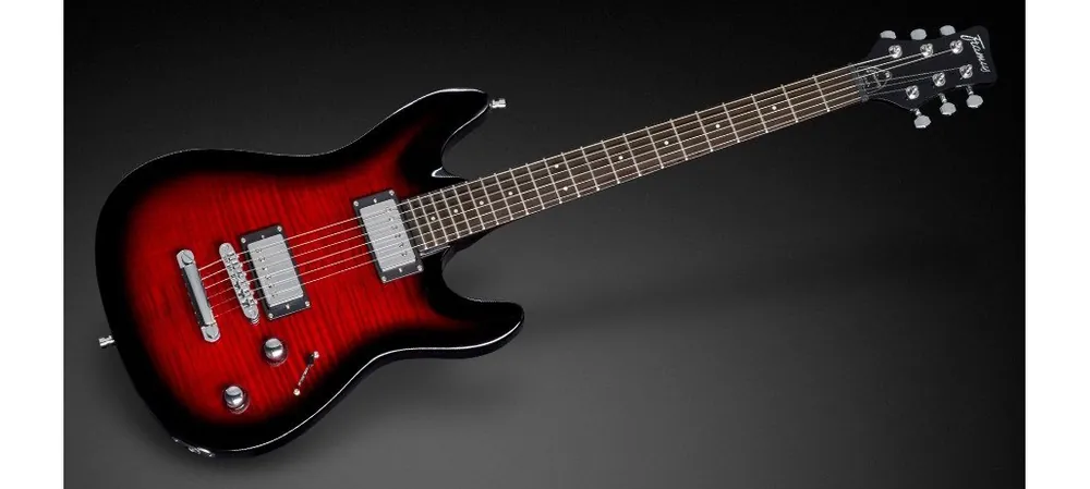 Hochwertig | Warwick FDS Diablo Supreme Burgundy Blackburst Transparent High Polish