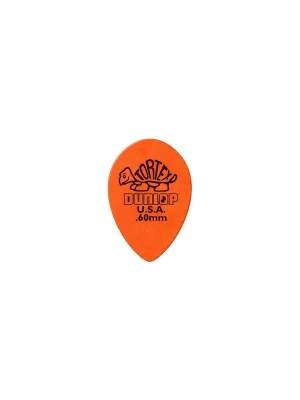 Einfach bestellen - Dunlop Tortex Small Teardrop Picks, 36 pcs., orange, 0.60 mm