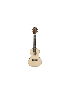 Kala KA-SSTU-CE - Solid Spruce Travel Concert Ukulele, with EQ & Bag | Sicher bezahlen