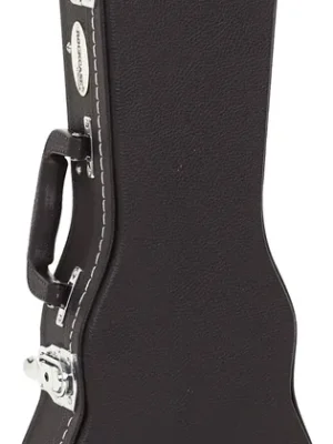 Rockgear Ukulele Hardshell Case (Soprano), Curved - Black - Zeitlich begrenzt
