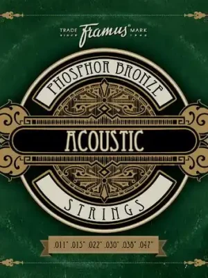Top bewertet | Framus Phosphor Bronze Acoustic Guitar String Set - Light, .011"-.047"