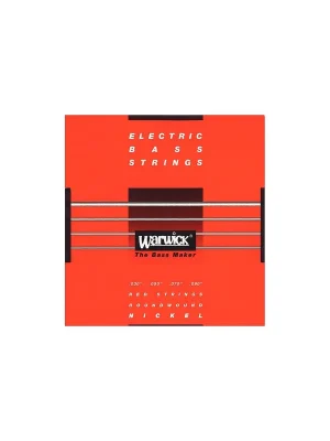 Topseller - Warwick 46220 EL Red Strings - Extra Light 030"-090"