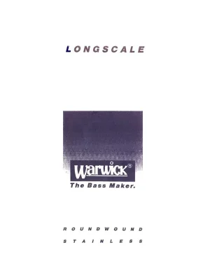 Warwick Black Label Bass Strings, Stainless Steel - Bass Single String, .105", Long Scale - Expresslieferung