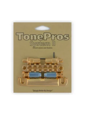Tonepros LPM02 G - Metric Tune-O-Matic Bridge and Tailpiece Set | Deal