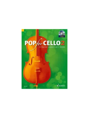 Hochwertig - Schott Pop for Cello Band 2 - 12 Pop-Hits zusätzlich mit 2. Stimme