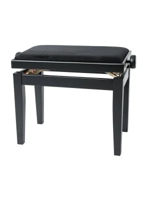 Sonderangebot | Gewa 130000 Pianobank deluxe Schwarz matt