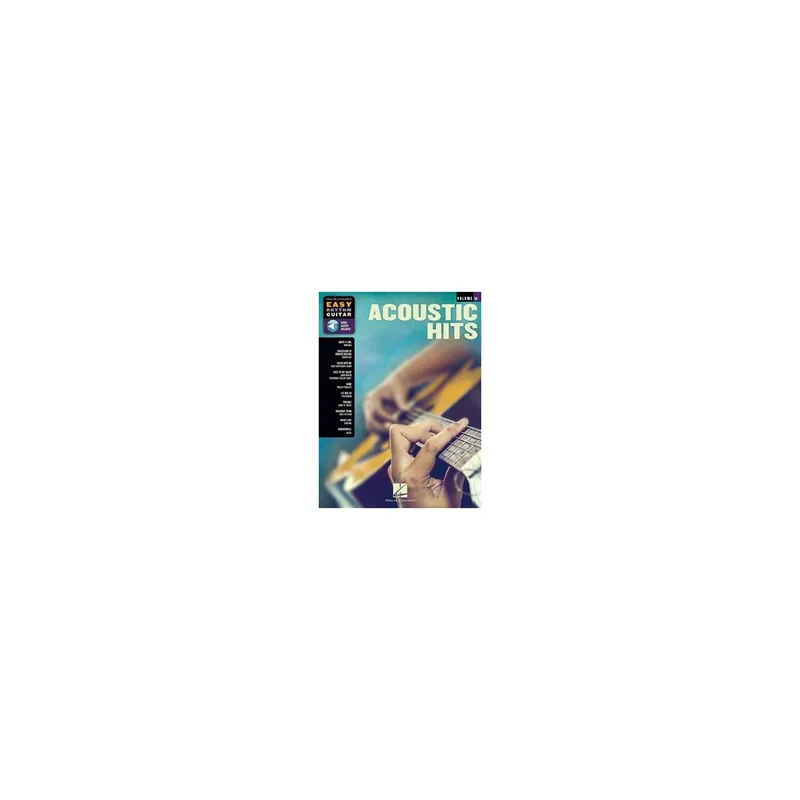 Hal.leonard Easy Rhythm Guitar Series Volume 14 Acoustic Hits (Book/Online Audio) - Nur begrenzt verfügbar
