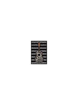 Hahn Notizbuch A6 "Gitarre" schwarz | Top-Deal