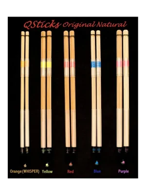 Premium-Qualität - Qsticks Original Natural Rods Blue