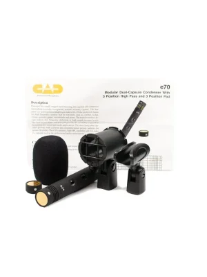 Hohe Qualität | CAD Audio E70 - Kleinmembran Kondensator