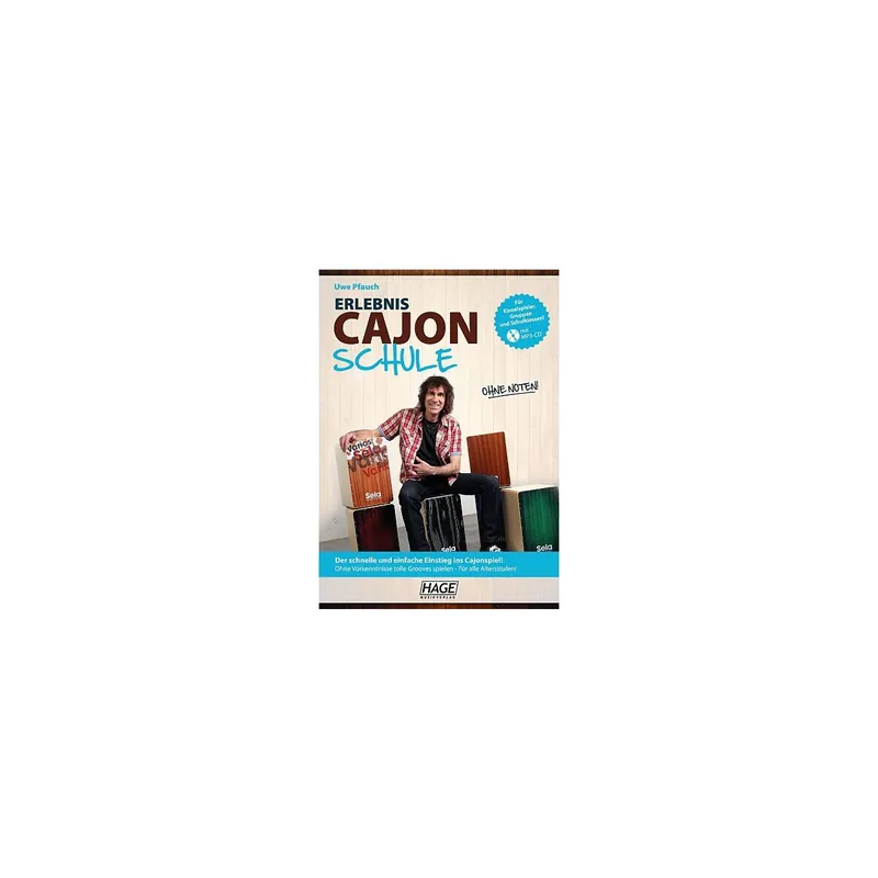 Hage-verlag Uwe Pfauch Erlebnis Cajon - Schule (mit MP3-CD) | Preisvorteil