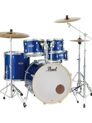Pearl Export Set High Voltage Blue 20/10/12/14/14 "Showroom Modell" - Kostenlose Rückgabe