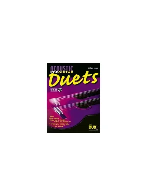 Edition DUX Langer, Michael Acoustic Pop Guitar Duets (+CD) - Sehr beliebt