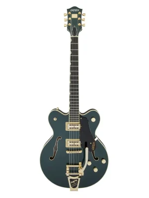 Gretsch G6609TG Players Edition Broadkaster Center Block Double-Cut with String-Thru Bigsby and Gold Hard - Extra sparen