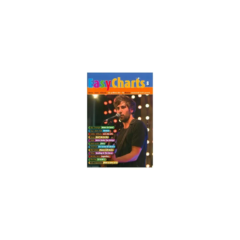 Schott Easy Charts Band 8 für Klavier (Gesang/Gitarre) | Jetzt bestellen