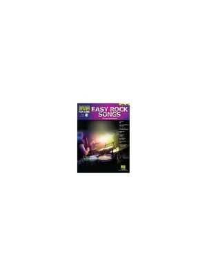 Bestellbar - Hal.leonard Drum Play-Along Volume 42 Easy Rock Songs (Book/Online Audio)