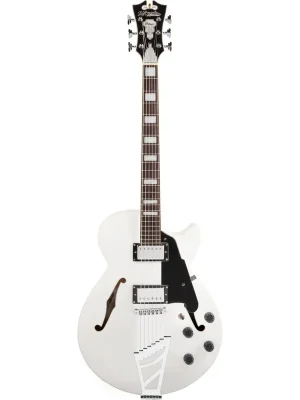 Schnäppchen - D‘angelico Premier SS White - Semi-Hollow E-Gitarre