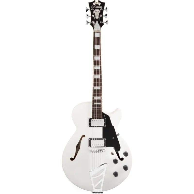 Schnäppchen - D‘angelico Premier SS White - Semi-Hollow E-Gitarre