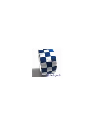 Zoundhouse PVC Racer Tape Karo 50x66mm Blau/Weiss - Top bewertet