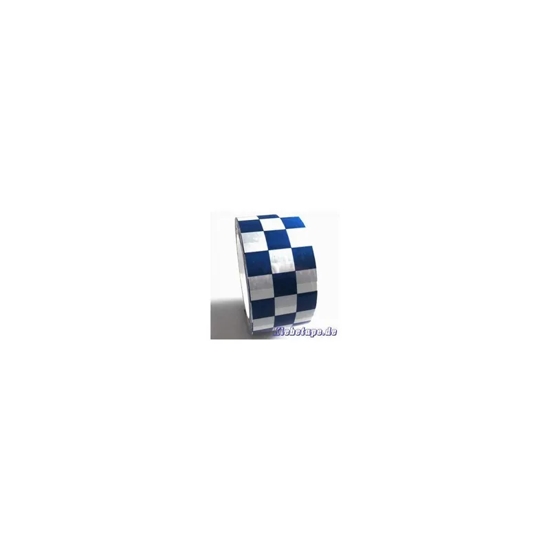 Zoundhouse PVC Racer Tape Karo 50x66mm Blau/Weiss - Top bewertet
