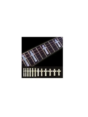 Jockomo Inlay Stickers, Fret Mark-Iommi Cross (WS) - Neues Produkt