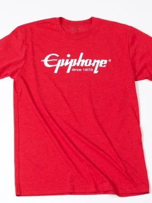 Hohe Qualität | Epiphone Logo T-Shirt (Red), XXL