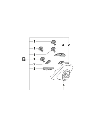Kundenfavorit | Pearl SPUR BRACKET COMPLETE BSP-300B/C