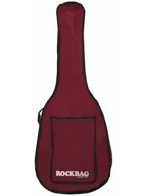 Top bewertet - Rockbag Tasche für 4/4 Klassikgitarre - Eco Line - weinrot
