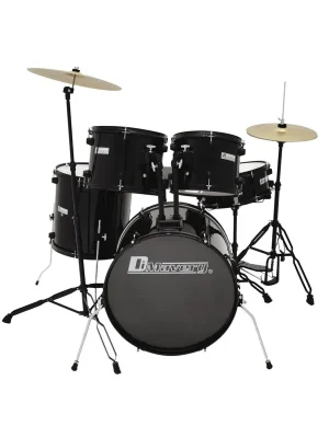 Neues Produkt | Dimavery DIMAVERY DS-200 Schlagzeug-Set, schwarz