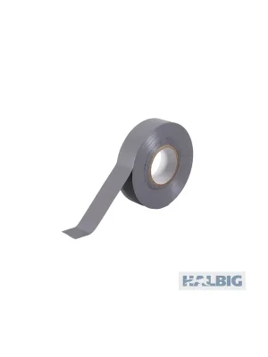 Einfache Rückgabe | Halbig Weich-PVC-Isolierband grau 19mmx25m Sorte K427