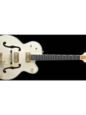 Gretsch G6136-1958 Stephen Stills Signature White Falcon™ with Bigsby®, Ebony Fingerboard, Aged White - Jetzt sparen