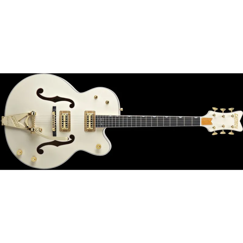 Gretsch G6136-1958 Stephen Stills Signature White Falcon™ with Bigsby®, Ebony Fingerboard, Aged White - Jetzt sparen