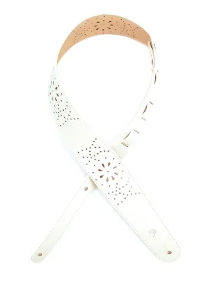D‘addario Guitar Strap Leather White 2,5² | Neu eingetroffen