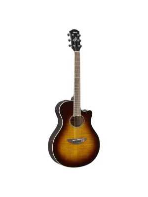 Bestpreis | Yamaha APX600FM Brown Sunburst - Westerngitarre mit Tonabnehmer