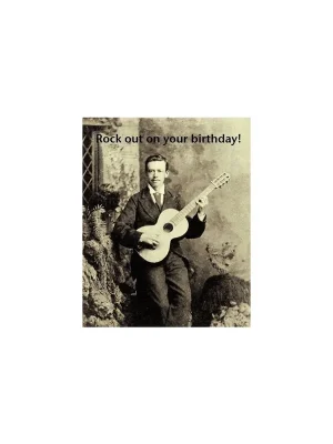 Hal.leonard Hal Leonard Vintage Rock Out On Your Birthday - Postkarte | Sonderangebot