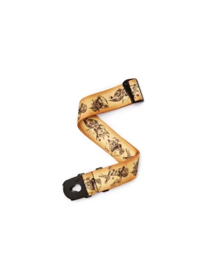 Fast ausverkauft - D‘addario Alchemy Planet Lock Gitarrengurt, Rogues Gallery