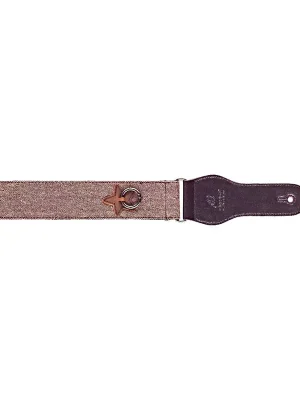 Ortega OCS-130 Gitarrengurt aus Baumwolle worn out brown | Abverkauf