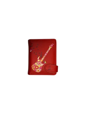BB Klostermann Geldbörse Gitarre rot - Sicher bezahlen