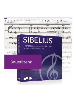 Sofort bestellen | Avid Sibelius Dauerlizenz - Notationssoftware