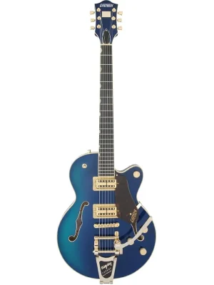 Gretsch G6659TG Players Edition Broadkaster® Jr. Center Block Single-Cut with String-Thru Bigsby® and Gold H - Bewährte Qualität