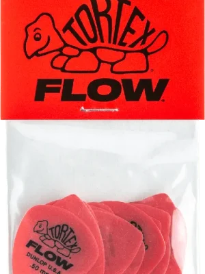 Top bewertet | Dunlop Tortex Flow Standard Picks, Player‘s Pack, 12 pcs., red, 0.50 mm