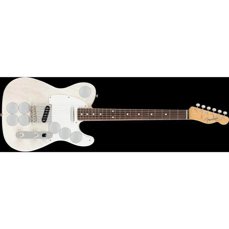 Günstig | Fender Jimmy Page Mirror Telecaster®, Rosewood Fingerboard, White Blonde