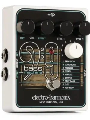 Electro-harmonix BASS9 Bass Machine Effektpedal - Nur diese Woche