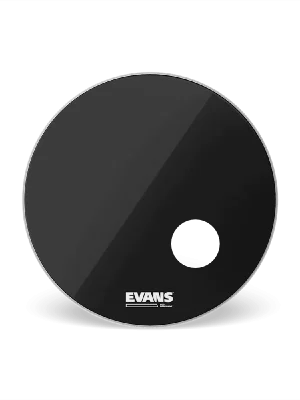Evans EQ3 Resonant Bassdrum Resonanzfell, Schwarz, 22 Zoll | Top-Deal