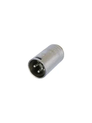 Neutrik NM3MXI - XLR Kabelstecker-Modul, Aussengewinde M 17x1, Lötkontakte | Neu im Sortiment