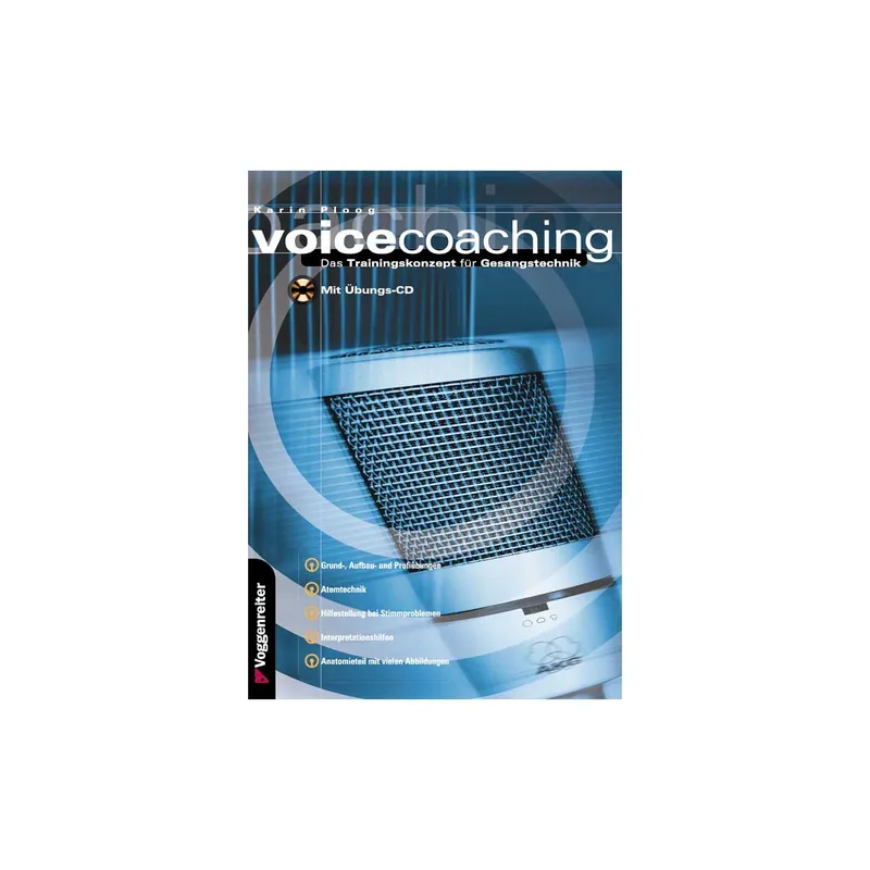 Neu - Voggenreiter Karin Ploog - Voicecoaching (mit CD)