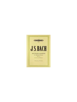 Edition Peters J.S.Bach - Matthäus Passion - Schnäppchen