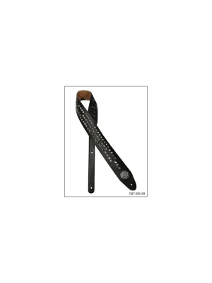 Gaucho Biker Series XL Nieten Schwarz - Gitarrengurt | Aktionspreis