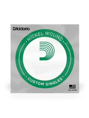 D‘addario NW039 Einzelsaite für E-Gitarre, mit Nickel umsponnen, .039 | Direkt vom Hersteller
